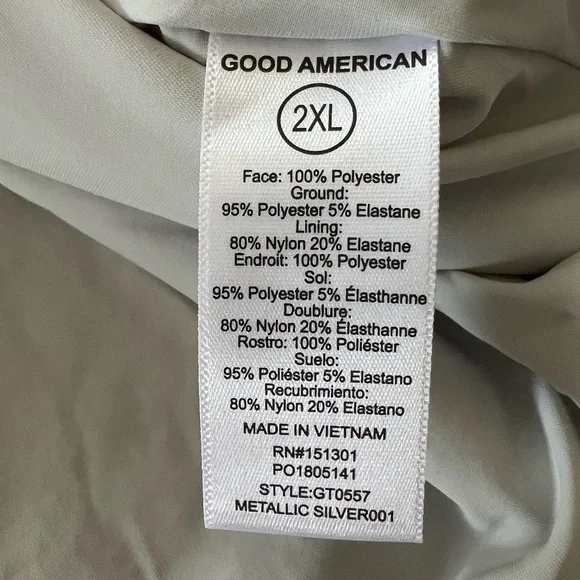 Good American Cluster Sequin Crop Cardigan L NWT - Picture 11 of 13